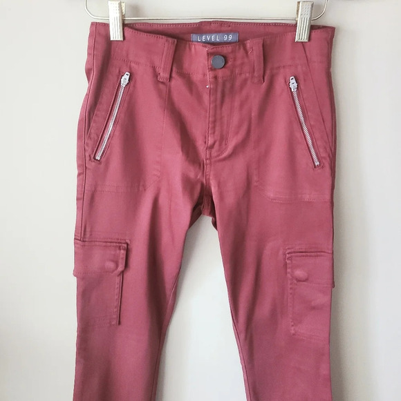 Level 99 cargo skinny pants sz.24 women's - Picture 2 of 8